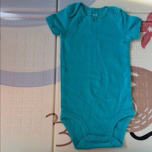 Carter's Teal Short Sleeve Bodysuit